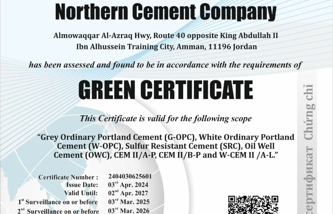 The company’s achievements